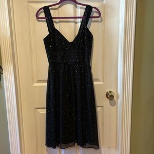 🆕 Shoshanna Black Sparkly dress size 6 NWT